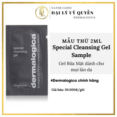 Sữa rửa mặt dạng gel dành cho mọi loại da Dermalogica Special Cleansing Gel 2ml