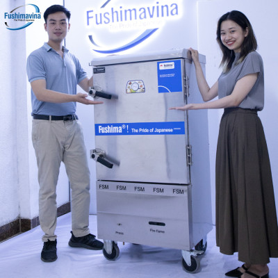 [CỬA HÀNG CHÍNH HÃNG] Tủ cơm dùng gas và điện 6 khay
