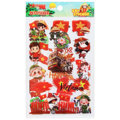 Bộ Sticker Pet Sticker - Teenage SP-011 (3 Tờ/Xấp)