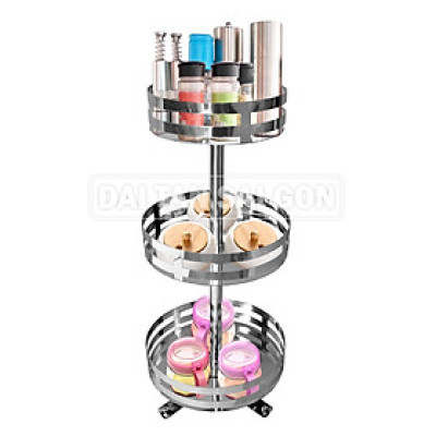 Kệ gia vị inox tròn