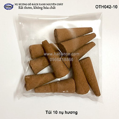 Nhang nụ gỗ Bách Xanh siêu sạch - Tĩnh tâm, an yên (OTH042) Xông trầm phong thủy, nhang tỏa khói ngược - Xua đuổi tà khí tai ương 
