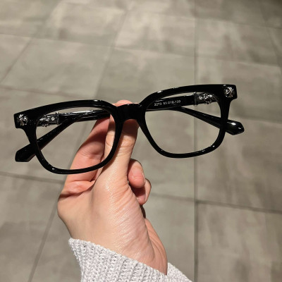 Kính nam nữ gọng Mắt vuông unisex họa tiết