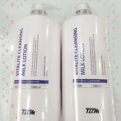 Sữa Rửa Mặt Không Bọt Dịu Nhẹ Lành Tính Dành Cho Da Khô Và Nhạy Cảm TBM 1000ml