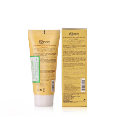 Sữa rửa mặt sâm đỏ cao cấp Hàn Quốc Benew chống lão hóa sáng da (100ml) - Hàng Chính Hãng