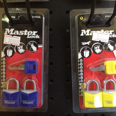 Khóa Vali du lịch Master Lock 9121TCOL nhiều màu