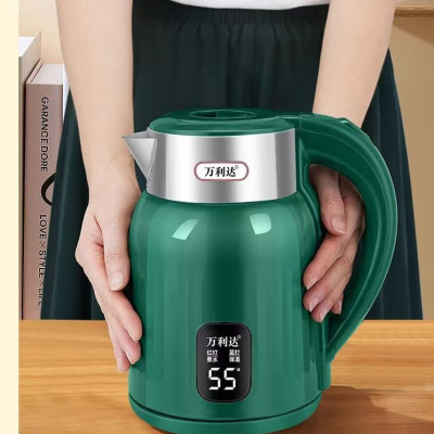 Ấm Đun Nước Siêu Tốc Inox 304 Cao Cấp – 3 Lớp Cách Nhiệt, 1500W, Dung Tích 2.5L Hàng chính hãng D Danido