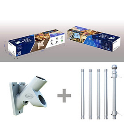 Bộ sản phẩm giá treo cờ A2