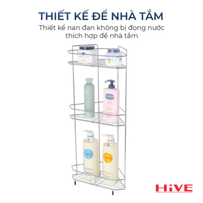 Kệ Tam Giác HiVE 2/3 Tầng Inox 304