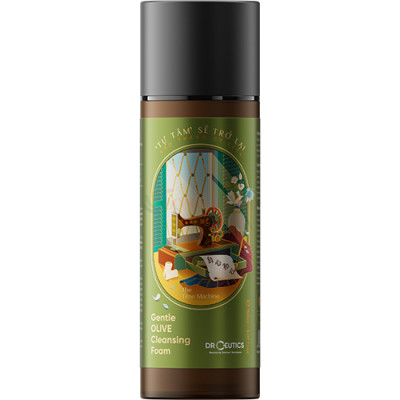 Sữa rửa mặt DrCeutics Gentle Olive Cleansing Foam (150ml) - Hàng chính hãng