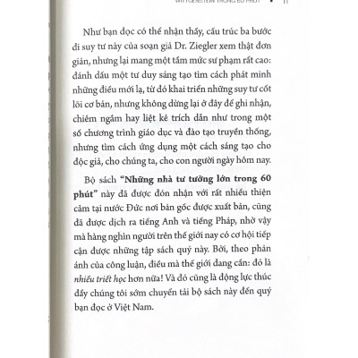 Những Nhà Tư Tưởng Lớn - Wittgenstein In 60 Minuten - Wittgenstein Trong 60 Phút – Vanlangbooks