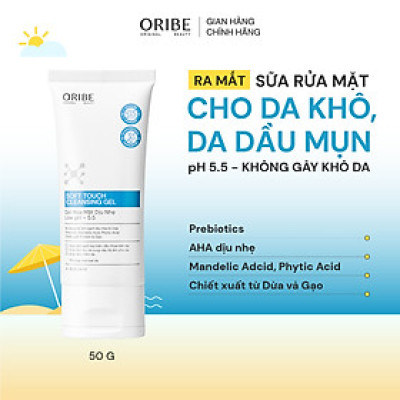 Sữa rửa mặt làm sạch dịu nhẹ Oribe Soft Touch dưỡng da ẩm mịn mềm mại dành cho mọi loại da