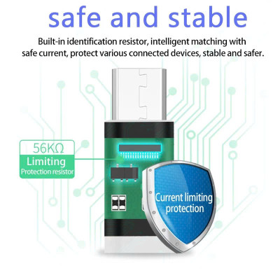 Đầu Chuyển Đổi Cổng Micro Usb Sang Type C - Hàng Nhập Khẩu
