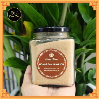 Bột Hoàng Đàn Lạng Sơn - Bột gỗ mịn dùng cho lư xông trầm xông nhà làm thơm phòng lọc không khí giảm stress Diệu Tâm