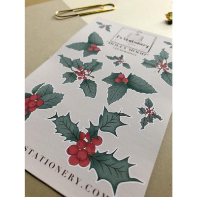 Sticker sheet holly mood  - chuyên dán, trang trí sổ nhật kí, sổ tay | Bullet journal sticker - stc004