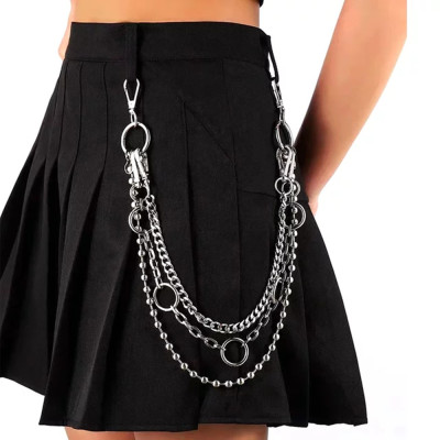 Dây đeo thắt lưng xích đeo đai quần jeans jogger quần short hot trend cá tính