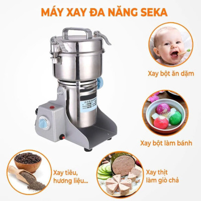 Xay Cả Thế Giới Thành Bột Với Máy Xay Bột Khô Senka 3000W – Mạnh Mẽ & Hiệu Quả