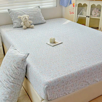 Bộ ga gối cotton Icy LIDACO họa tiết dễ thương chất liệu mềm mát nhiều mẫu lựa chọn
