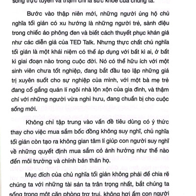 Đơn Giản Hóa Cuộc Sống Của Bạn