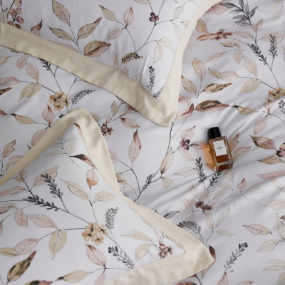 Bộ 6 món drap, áo gối và mền NIN Tencel Selina 900 mẫu mới 2024 chất lụa tencel mềm mát
