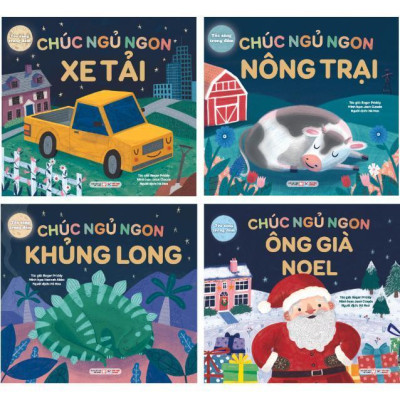 Sách - Toả Sáng Trong Đêm - Chúc Ngủ Ngon - Chọn Lẻ 4 Chủ Đề - Tân Việt Books