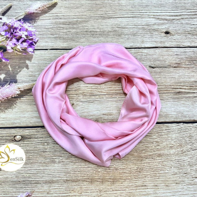 Silk Scarf 100% High Quality Natural Silk - Khăn Lụa Cao Cấp Sen Silk 180x55cm