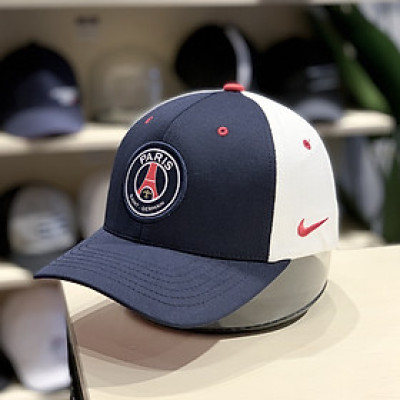 Nón kết mũ lưỡi trai Câu lạc bộ Paris Saint Germain kaki phối vải cao cấp năng động