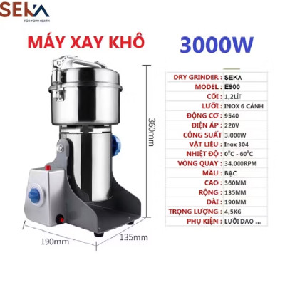 Cối xay bột khô công xuất lớn xay mọi thứ