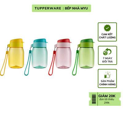 Bình Nước Tupperware Mini Lohas 350ml - Hàng Chính Hãng
