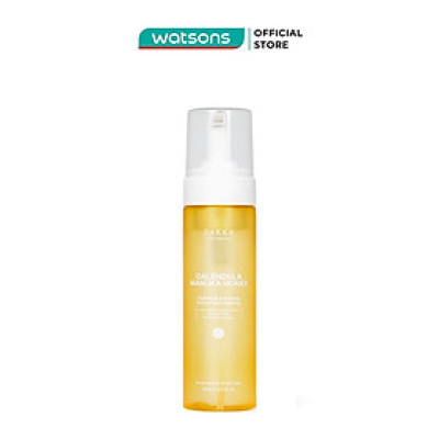 Sữa Rửa Mặt Zakka Naturals Calendula Manuka Honey Hydrating & Calming Amino Foam Cleanser 185ml