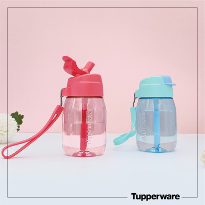 Bình nước Mini Lohas 350ml with straw - Tupperware chính hãng