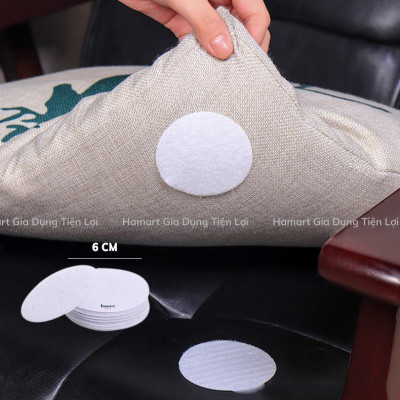 COMBO 5 Miếng Dán Velcro Cố Định Ga Giường Dán Chống Trượt Thảm Sàn Khăn Trải Bàn Lót Ghế