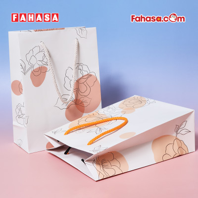 Túi Đựng Quà Camellia - Pretty Pink - 25 x 22 x 8 cm - The Sun 01