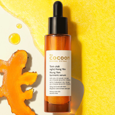 Bộ 4 sản phẩm Nghệ Cocoon: Sữa rửa mặt nghệ Cocoon140ml + Mặt nạ nghệ Cocoon 30ml + Toner nghệ Cocoon 140ml + Tinh chất nghệ Cocoon 30ml