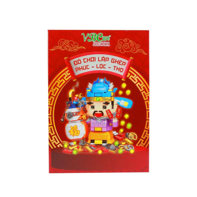 Đồ Chơi Lắp Ráp Mô Hình Phúc Lộc Thọ - VBC-77133 - Phúc