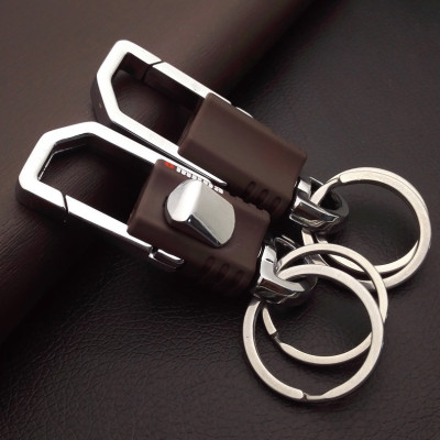 Móc Khóa Ô Tô Xe Máy Móc chìa khoá inox cao cấp có chốt đeo thắt lưng Quần Cao Cấp Nam Thái Lan