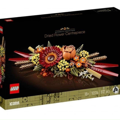 LEGO - ICONS - 10314 - Hoa Khô Trang Trí (812 chi tiết)