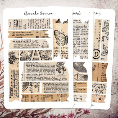 Sticker tự cắt phong cách cổ điển - hình dán tự thiết kế vintage trang trí sổ nhật kí, sổ tay | Bullet journal - kc025