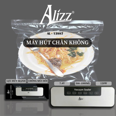 Máy hút chân không bảo quản thực phẩm AL-13834 dùng cho gia đình - Hàng chính hãng
