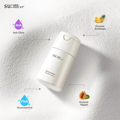 Sữa Rửa Mặt Dạng Bột Su:m37 Micro Active Powder Wash 60g