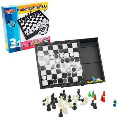 Bộ Cờ 3 Trong 1 - Cao Nhân Bất Bại - Cresta DK81342