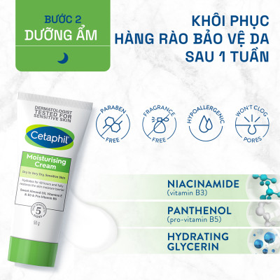 Sữa rửa mặt dịu lành cho da nhạy cảm Cetaphil Gentle Skin Cleanser 125ml