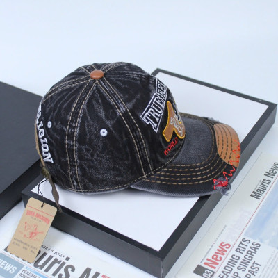 Nón nam, mũ lưỡi trai Ông Địa U 79 phối vải jeans form đẹp thời trang đường phố