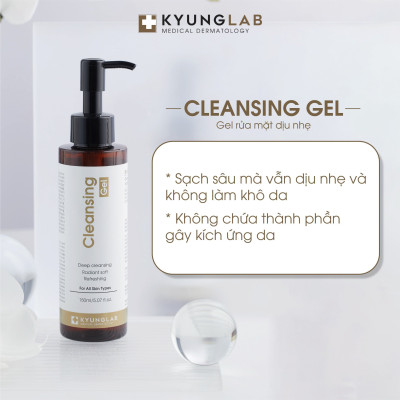 Sữa Rửa Mặt Làm Sạch Sâu Kyung Lab Cleansing Gel 150ml
