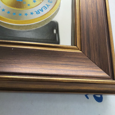 Gương soi Kibath vân gỗ KB128