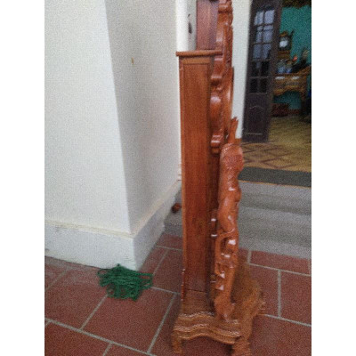 Đồng hồ cô tiên gỗ hương đá cao 2m3 -hàng loại 1 vân veo tuyển chọn. Giá yêu thương