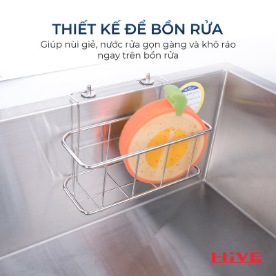 RỔ ĐỰNG DỤNG CỤ RỬA CHÉN WPN 200 INOX 304