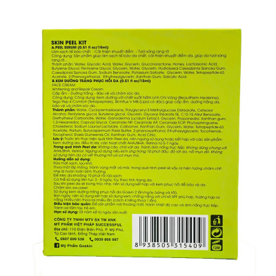 Combo Skin Peel Kit 30ml Goskin
