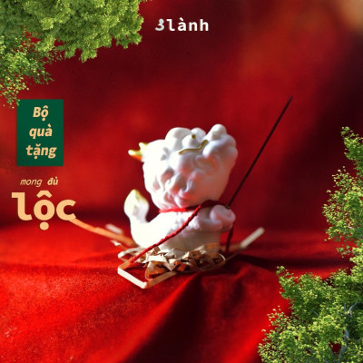 Bộ Quà Tặng Trầm Hương Cao Cấp An Lộc Phúc 3 Lành Sinh Nhật Tân Gia Mong An Yên Tài Lộc Phúc Lành Trang Trí Nhà Cửa