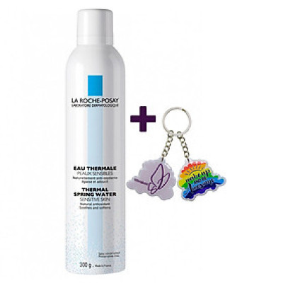 Xịt Khoáng Làm Dịu Và Bảo Vệ Da La Roche-Posay Thermal Spring Water (300ml) - TẶNG MÓC KHÓA