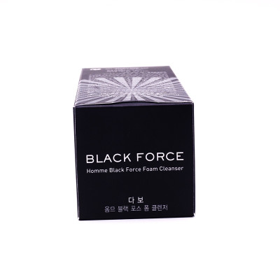 Sữa Rửa Mặt Nam Ngăn Ngừa Mụn Sạch Nhờn Trắng Da Hàn Quốc Cao Cấp Dabo Black Force (120ml) – Hàng Chính Hãng